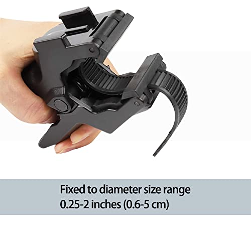 Jaws Flex Clamp Mount with Adjustable Gooseneck 19-Section Compatible with Insta360 One X3, X2, X, R, Go 2, GoPro Hero 10, Max, Fusion, DJI Osmo Action 2 Cameras Accessories