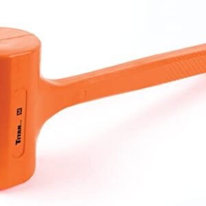 Titan 63164 64 oz. (4lb) Dead Blow Hammer Orange
