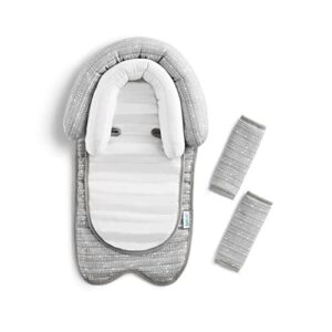 munchkin® brica® xtraguard™ head support & strap cover for baby car seats with silver-ion technology