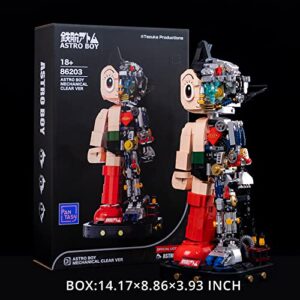 BRICKKK Pantasy Astro Boy Building Kit, Cool Building Sets for Adults, Creative Collectible Build-and-Display Model for Home or Office, Idea Birthday Present for Teens or Surprise Treat (1258Pieces)