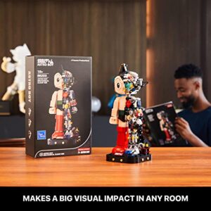 BRICKKK Pantasy Astro Boy Building Kit, Cool Building Sets for Adults, Creative Collectible Build-and-Display Model for Home or Office, Idea Birthday Present for Teens or Surprise Treat (1258Pieces)