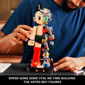 BRICKKK Pantasy Astro Boy Building Kit, Cool Building Sets for Adults, Creative Collectible Build-and-Display Model for Home or Office, Idea Birthday Present for Teens or Surprise Treat (1258Pieces)