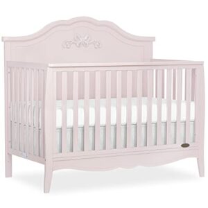 sweetpea baby jasmine 4-in-1 convertible crib,blush pink