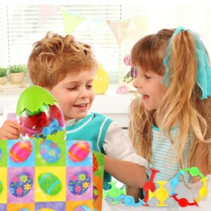 Suction Toys Bath Toy Set - 24 pcs Slicone Sucker Toys for Kids, Window Toys with Storage, Good for Autism/ADD/ADHD.