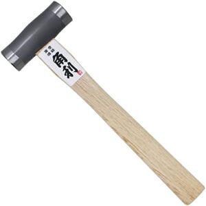 kakuri small hammer double face genno 6.5 oz, japanese carpenter hammer for woodworking and crafts, heavy duty japanese carbon steel, dual head, wood handle, made in japan