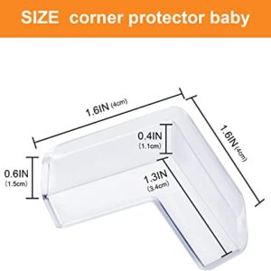 HOMREALM Baby Proofing 12 Pack Corner Guards Furniture Corner & Edge Safety Bumpers Corner Covers Protectors Baby Proof Bumper & Cushion to Cover Sharp Furniture & Table Edges (L Shape)