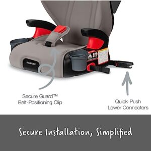 Britax Highpoint Backless Belt-Positioning Booster Seat, SafeWash Gray Ombre