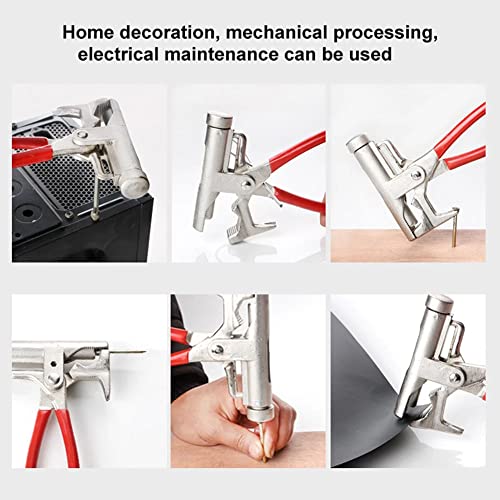 10 in 1 Multifunctional Hammer Pliers Pipe Wrench Screwdriver Nail Gun Steel Nails Outdoor Multifunctional Tool Universal Hammer Pliers Tool