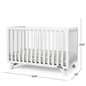 Child Craft SOHO 4-in-1 Convertible Crib, Matte White