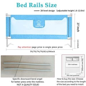 melafa365 Bed Rails for Toddlers,Upgrade Baby Bed Rail Guard Height Adjustable Specially Designed for Twin, Full, Queen, King Size