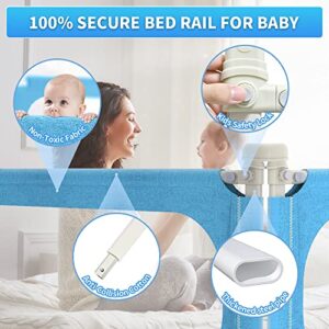 melafa365 Bed Rails for Toddlers,Upgrade Baby Bed Rail Guard Height Adjustable Specially Designed for Twin, Full, Queen, King Size