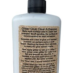 CrystaLac Glitter Glue Adhesive (4oz)