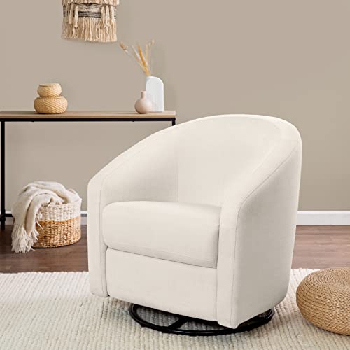 babyletto Madison Swivel Glider, in Performance Natural Eco-Twill