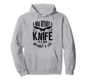 knifemaking knife making bladesmith smithing knife forging pullover hoodie
