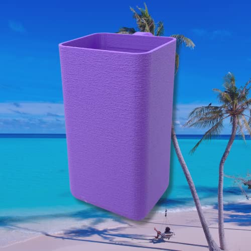 BOGLETS - Organizer Compartment Charm Accessory Compatible with Bogg Bags - Keep Sunglasses or Sunscreen Handy with your Tote Bag - Fits on the Inside or Outside of the Bag (Purple)