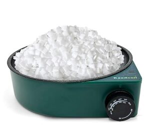 ksedcon electric hot glue pot, 580ml hot glue melting pot for crafiting with temperature control 212°f-392°f, glue skillet able to melt glue pieces and glue sticks (600, volts_of_alternating_current)