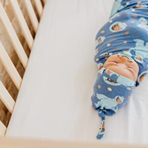 Copper Pearl Large Premium Knit Baby Swaddle Receiving Blanket Cookie Monster