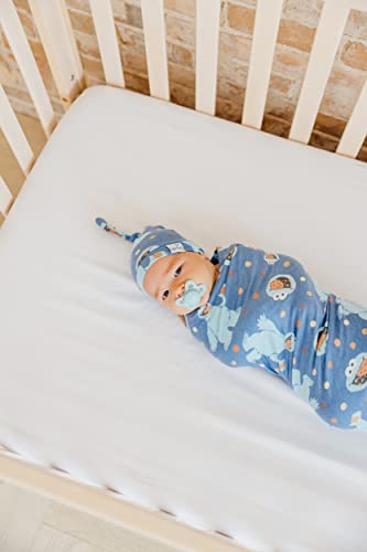 Copper Pearl Large Premium Knit Baby Swaddle Receiving Blanket Cookie Monster