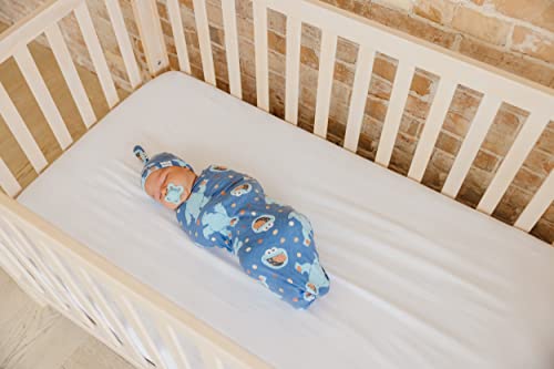 Copper Pearl Large Premium Knit Baby Swaddle Receiving Blanket Cookie Monster