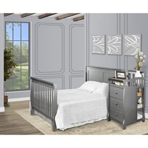 Dream On Me 5-in-1 Brody Full Panel Convertible Crib with Changer