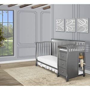 Dream On Me 5-in-1 Brody Full Panel Convertible Crib with Changer