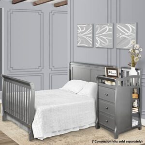 Dream On Me 5-in-1 Brody Full Panel Convertible Crib with Changer