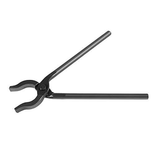 0004930-300 Blacksmiths' Tong Hammer For Holding Hot Steel Firmly Fit Blacksmiths Flat Clip(300mm)