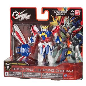 Gundam Infinity Series - Burning Gundam 4.5" Action Figure