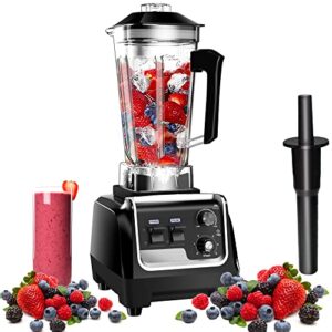 morzejar professional blender, blenders for kitchen max 2200w high power home and commercial blender with timer, heavy duty ice blender 68 oz smoothie maker for crushing ice, frozen fruit, fish, ect