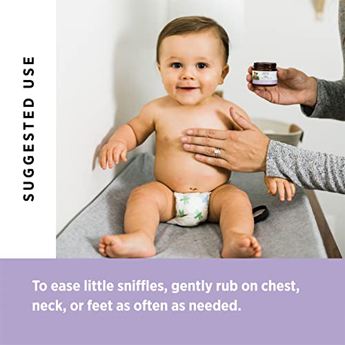 Matys Baby Chest Rub – Naturally Comfort, Soothe and Help Relieve Congestion in Babies 3 Months+, Petroleum Free – Made with Soothing Lavender and Chamomile, 1.5 oz – 2 Pack