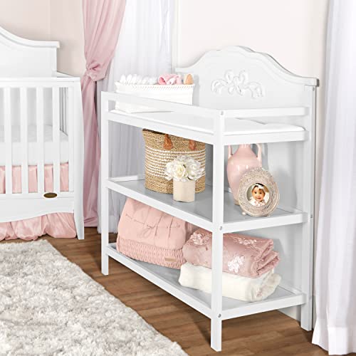 Sweetpea Baby Jasmine Changing Table, White