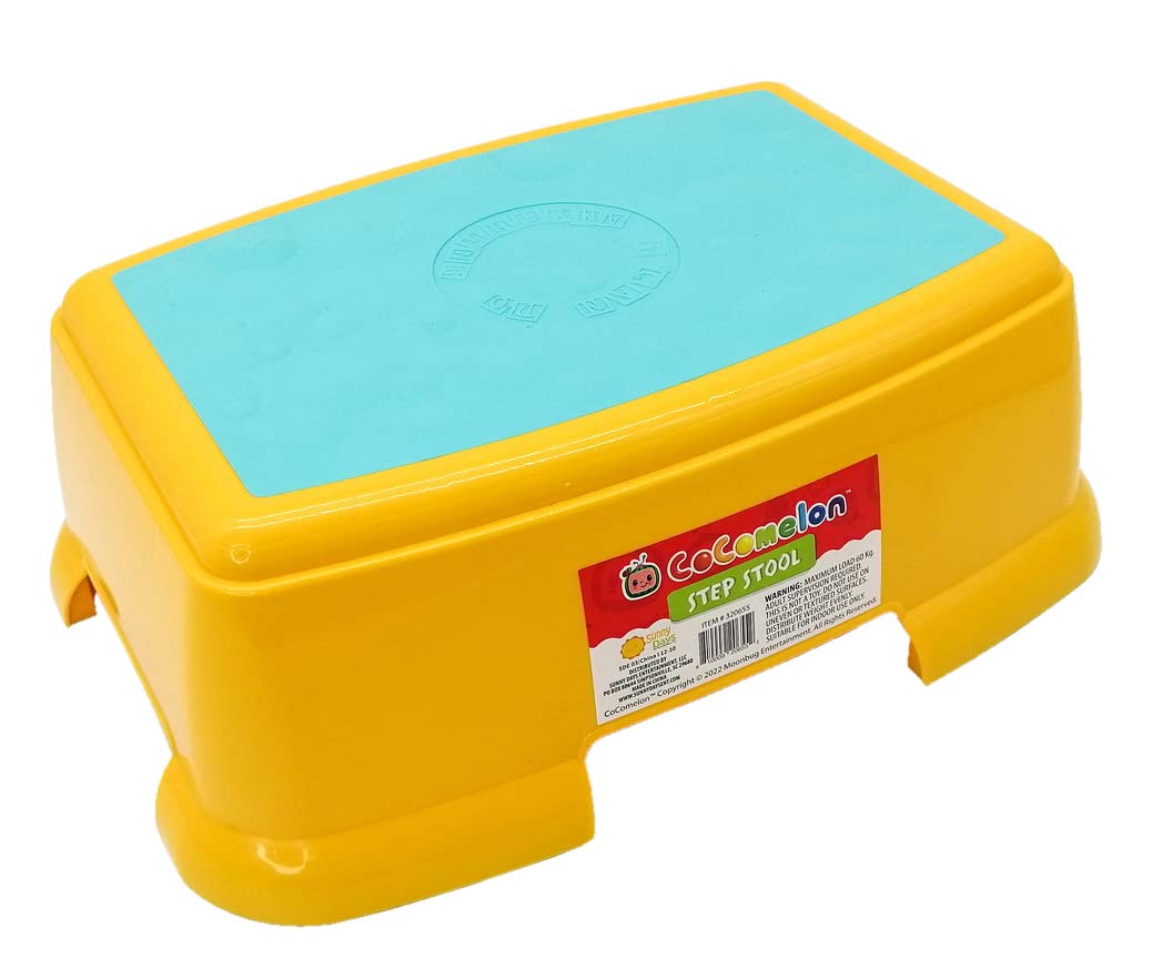 CoComelon Step Stool for Kids - Toddler Step Stools for Toilet Potty Training | Sunny Days Entertainment