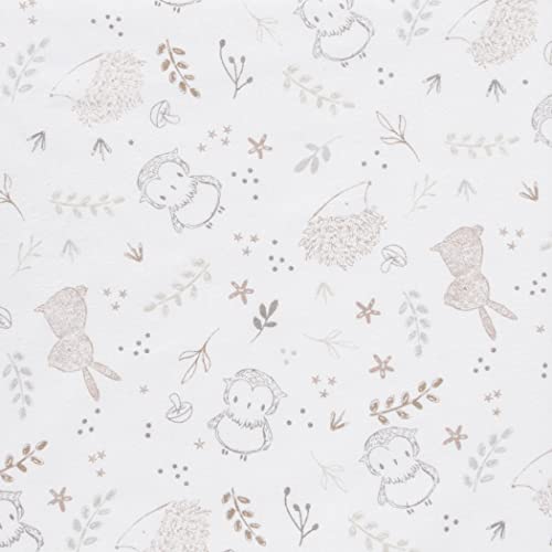 Woodland Friends Deluxe Flannel Changing Pad Cover