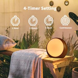 iDealSleep White Noise Machine with 30 Soothing Sounds & 12 Color Night Lights Auto-Off Timer Calming Sleep Machine with Memory Function for Baby Kids Adult Sound Masking Machine for Office Privacy