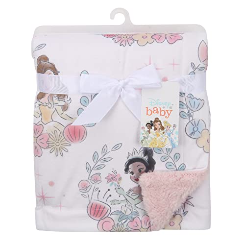 Lambs & Ivy Disney Princesses Baby Blanket - Ariel,Snow White,Cinderella,& More