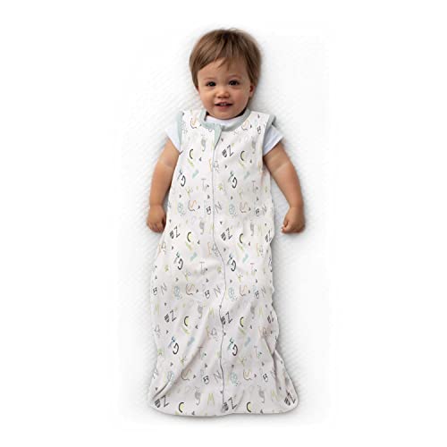 SwaddleMe by Ingenuity Night Sack Sleeper, for Ages 6-12 Months, 16-24 Pounds, Up to 30 Inches Long, 2-Pack Loose-fit Baby Swaddle Sack Wearable Blanket