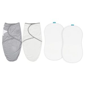bassinet sheets compatible with halo bassinet swivel, flex, glide sleeper & baby swaddles 0-3 months for boy or girls