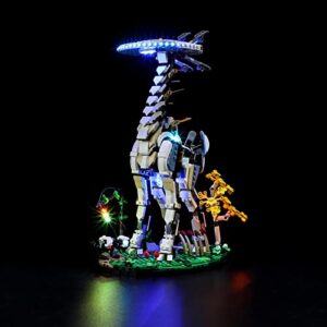 briksmax led lighting kit for lego-76989 horizon forbidden west:tallneck - compatible with lego horizon forbidden west building blocks model- not include the lego set