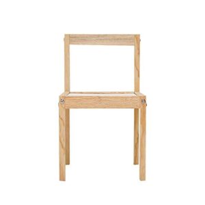 Kit | Premium Solid Wood Table and 2 Chairs Set for Toddlers (Ages 1-3) - Ideal for Children's Playrooms