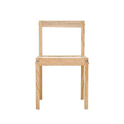 Kit | Premium Solid Wood Table and 2 Chairs Set for Toddlers (Ages 1-3) - Ideal for Children's Playrooms