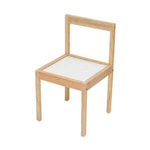 Kit | Premium Solid Wood Table and 2 Chairs Set for Toddlers (Ages 1-3) - Ideal for Children's Playrooms