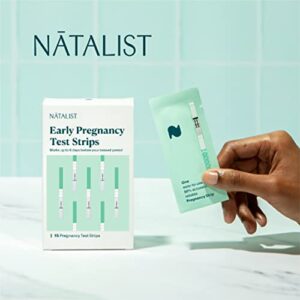 Natalist Pregnancy Test Strips Early Detection for Women Clear & Accurate Results Ease Your Mind up to 6 Days Before Missed Period - 15 Count