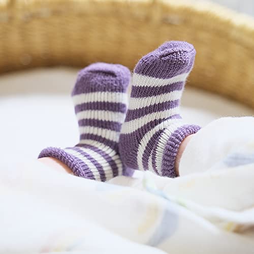 Preemie Socks - Neutral Earth-Toned Color Preemie Newborn Socks Cotton Gender Neutral Baby Socks - Soft & Gentle Baby Socks Preemie to Newborn - Unisex Newborn Gifts - Premie Socks Girls……