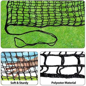 Toriexon 6.5' X 9.8' Climbing Cargo Net, Double Layers Playground Safety Net, with Storage Bag Climbing Net for Kids Outdoor Treehouse