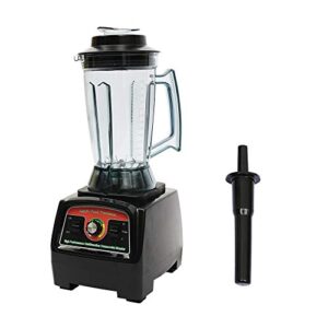 cncest commercial blender - 128oz countertop blender, high performance ice crusher, blender for shakes and smoothies, heavy duty smoothie quiet blender for smoothies shakes ice frozen fruit