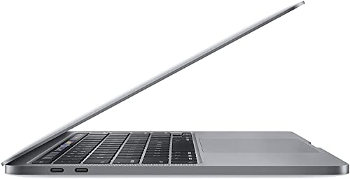 2020 Apple MacBook Pro with 2.3 GHz Intel Core i7 (13 inch, 16GB RAM, 512GB SSD) Space Gray (Renewed)