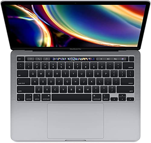 2020 Apple MacBook Pro with 2.3 GHz Intel Core i7 (13 inch, 16GB RAM, 512GB SSD) Space Gray (Renewed)