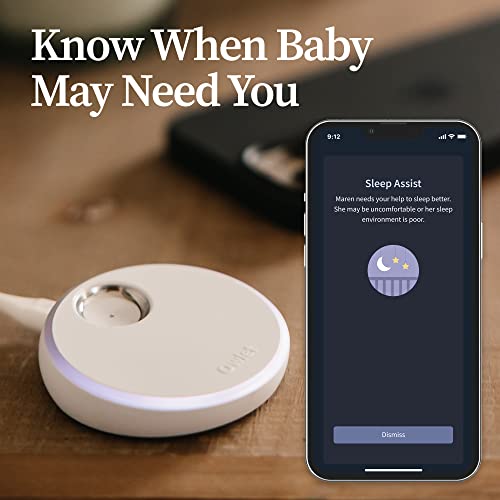 Owlet Dream Duo 2 Smart Baby Monitor - 1080p HD Video Baby Monitor with Dream Sock - Baby Foot Monitor and Sensor Tracks Heartbeat and Oxygen Levels in Infants and Newborns