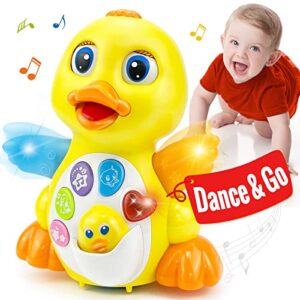 baby toys 6 to 12 months dancing music light toys for 1 year old girl boy, 9 6 month old baby toys 12-18 months baby crawling infant toys 6-12 months, 1 year old toys for 1 + year old girl boy gifts
