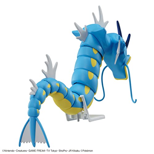 Pokemon Plastic Model Collection 52 Select Series Gyarados Color Coded Plastic Model